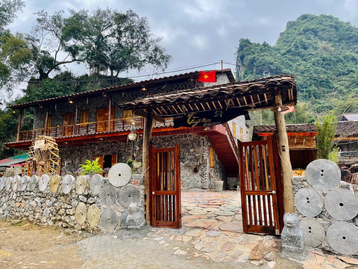 Tay Homestay Lang Da Co Khuoi Ky- Ban Gioc Као Банг Екстериор снимка