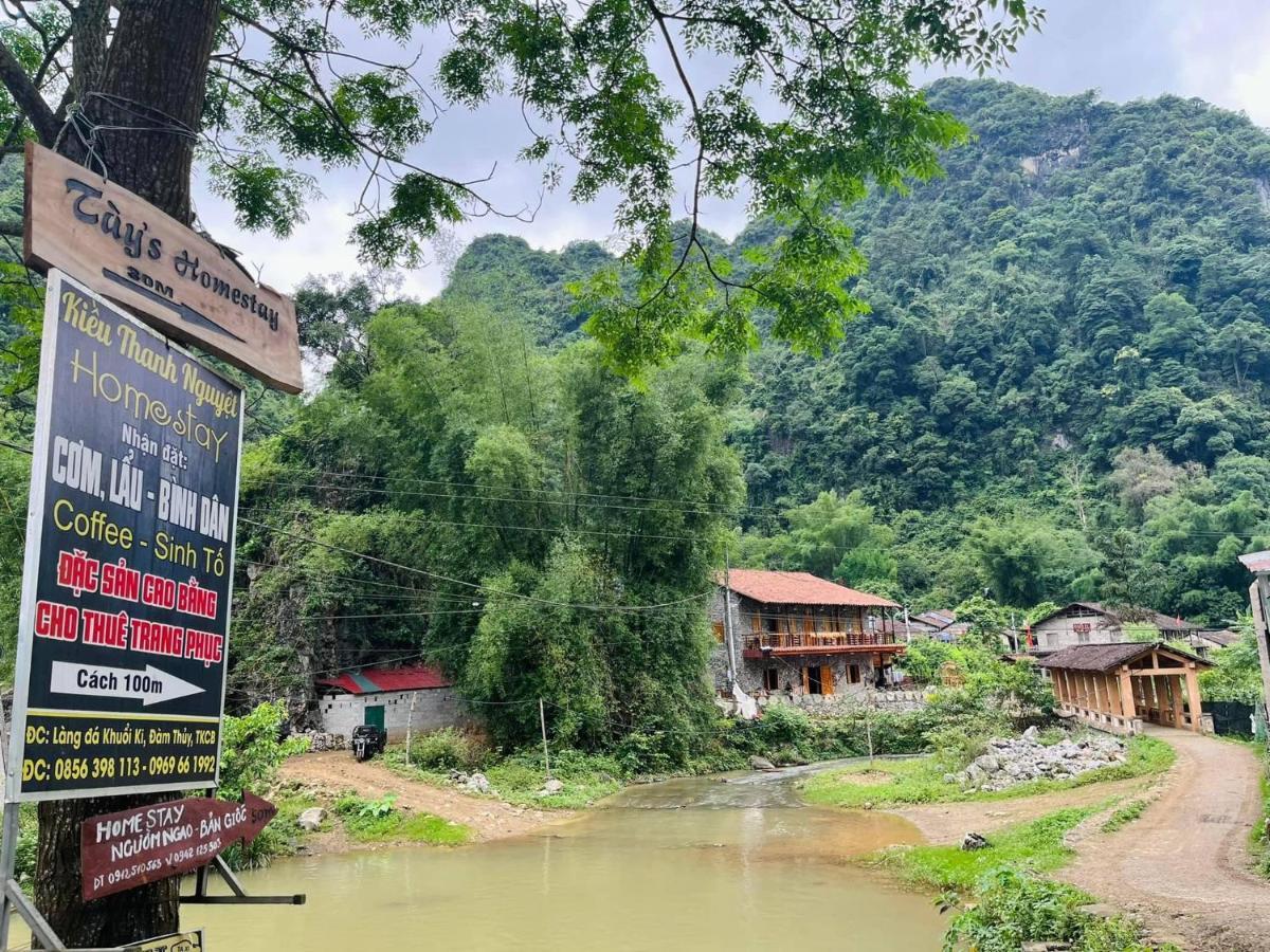 Tay Homestay Lang Da Co Khuoi Ky- Ban Gioc Као Банг Екстериор снимка
